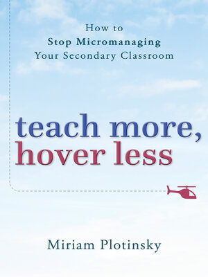cover image of Teach More, Hover Less